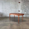 Moreddi Teak Danish Dining Table With Four Leaves