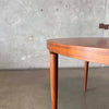 Moreddi Teak Danish Dining Table With Four Leaves