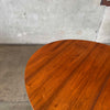 Moreddi Teak Danish Dining Table With Four Leaves