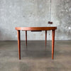 Moreddi Teak Danish Dining Table With Four Leaves