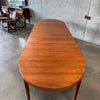 Moreddi Teak Danish Dining Table With Four Leaves