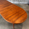 Moreddi Teak Danish Dining Table With Four Leaves