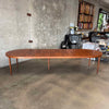 Moreddi Teak Danish Dining Table With Four Leaves