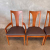 Set of Six Vintage Broyhill Brasilia Dining Chairs