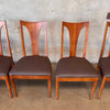 Set of Six Vintage Broyhill Brasilia Dining Chairs