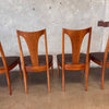 Set of Six Vintage Broyhill Brasilia Dining Chairs
