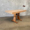 Mid Century 2-in-1 Compact Dining / Coffee Table Circa 1950