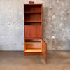Poul Hundevad Two Piece Bookcase Cabinet With Key