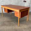 Teak & Oak Writing Desk by Borge Mogensen for Soborg Mobler