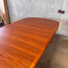 Vintage Danish Teak Dining Tale by Valentinsen Mobelfabrik With Four Leaves