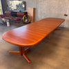 Vintage Danish Teak Dining Tale by Valentinsen Mobelfabrik With Four Leaves