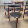Mid Century Teak Dining Table w/ 6 Dining Chairs by Hans Olsen