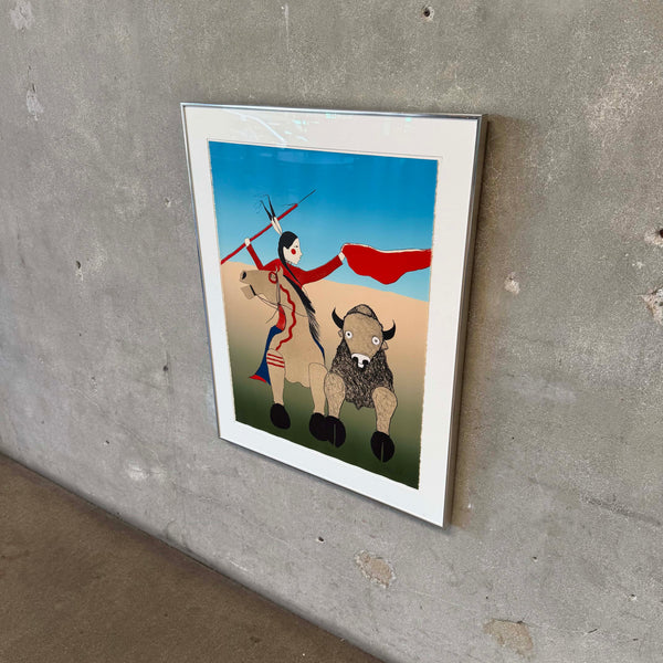 宗教画　限定100 Edition3 lithograph Randy Lee White Signed Lithograph