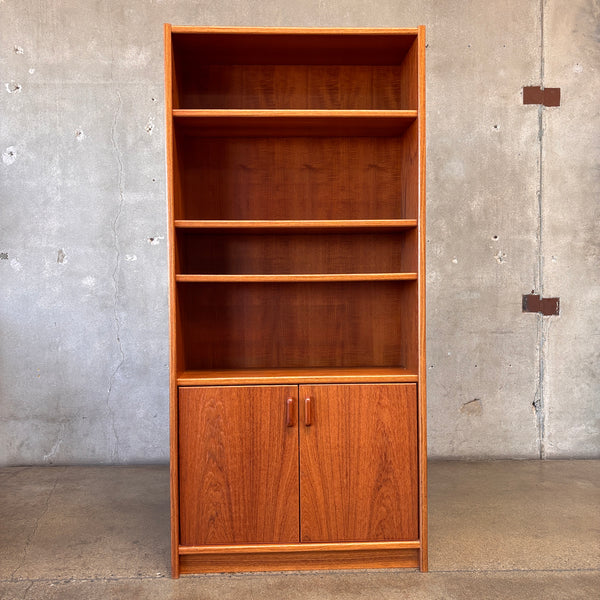 1970's Danish Teak Book Shelf w/ Doors #2