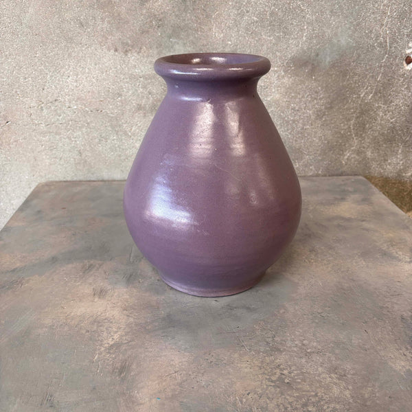 Zanesville Purple Glaze Vase