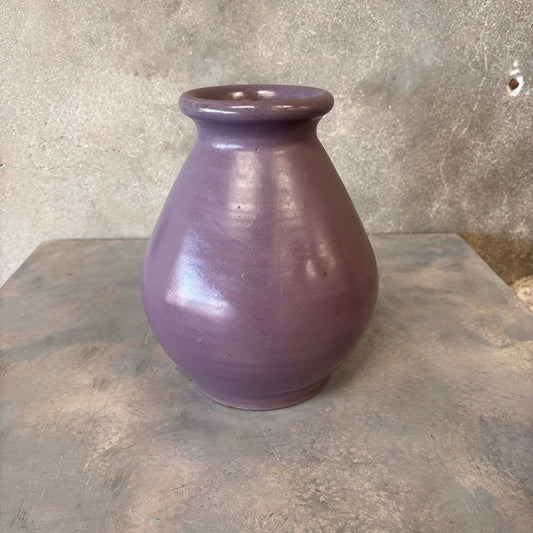 Zanesville Purple Glaze Vase