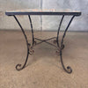1920's California Tile Table 9 Tiles in Wrought Iron