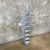 Vintage Cement & Metal Ikea CD Rack Stand