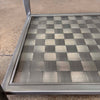 Post Modern Woven Metal Style of Philipe Stork Coffee Table