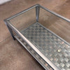 Post Modern Woven Metal Style of Philipe Stork Coffee Table