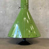 Mid Century Modern Rare Green Majestic "Firehood" Fireplace
