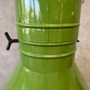 Mid Century Modern Rare Green Majestic "Firehood" Fireplace