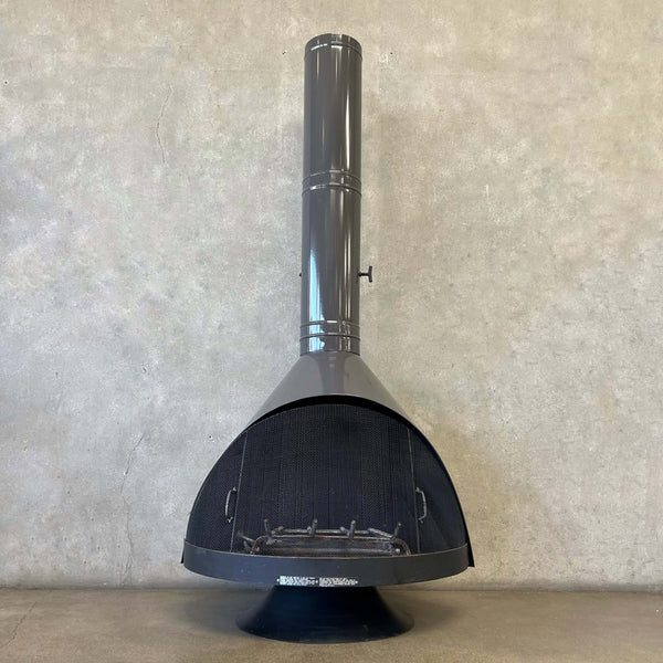 Vintage Mid Century Modern Malm "Zircon" Fireplace