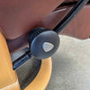 Ekornes Leather Lounge Chair & Ottoman