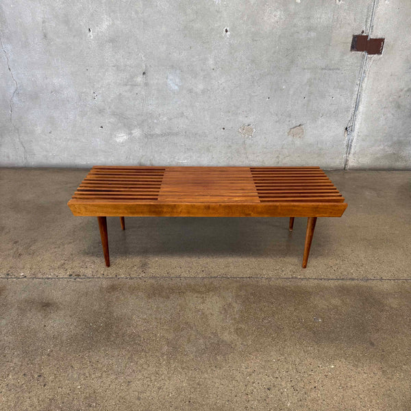 Mid Century Modern Expanding Bench/ Coffee Table