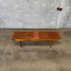 Mid Century Modern Expanding Bench/ Coffee Table