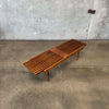 Mid Century Modern Expanding Bench/ Coffee Table