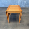Mid Century Oak Dining Table Drop Leaf, Denmark