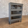 "Art Metal" Label 3 Stack Vintage Lawyers Bookcase