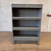 "Art Metal" Label 3 Stack Vintage Lawyers Bookcase