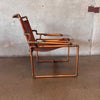 Vintage Modern Copper Pipe Frame Chair