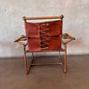 Vintage Modern Copper Pipe Frame Chair