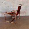 Vintage Modern Copper Pipe Frame Chair
