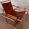 Vintage Modern Copper Pipe Frame Chair