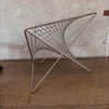 One of Kind Stainless Steel Parabola Chair Designed by Carlo Aiello