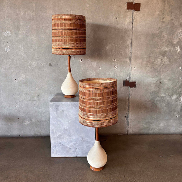 Pair of Vintage 1950's Quartite Creative XL Lamps