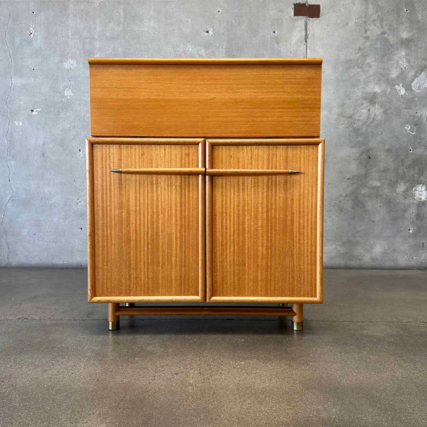 Mid Century Bleached Mahogany Dresser by Brown Saltman #2