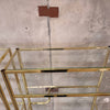 Pair of D.I.A. Brass and Glass Etagere Circa 1970's