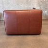 Piazza Sofa in Saddle Tan Italian Leather