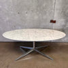 Carrera Marble X-Bases Florence Knoll Table #1