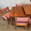 Terra Oak Dining Table & 6 Chairs by Charles Gibilterra