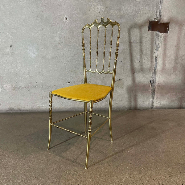 1950s Chiavari Brass Chair - Made in Italy