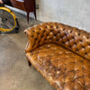 Vintage Leather Chesterfield Sofa-HOLD