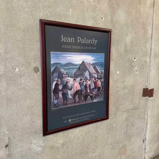 Vintage Jean Palardy Framed Poster