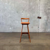 Danish Modern Barstool By Henry Rosengren Hansen