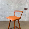 Danish Modern Barstool By Henry Rosengren Hansen